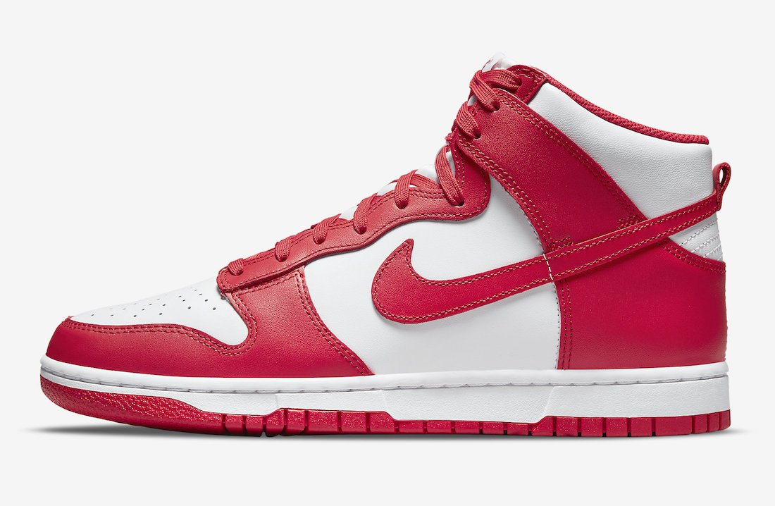 Nike-Dunk-High-White-University-Red-DD1399-106-Release-Date