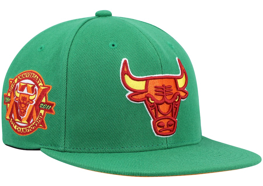 chicago-bulls-like-mike-green-orange-snapback-hat-micthell-ness-1