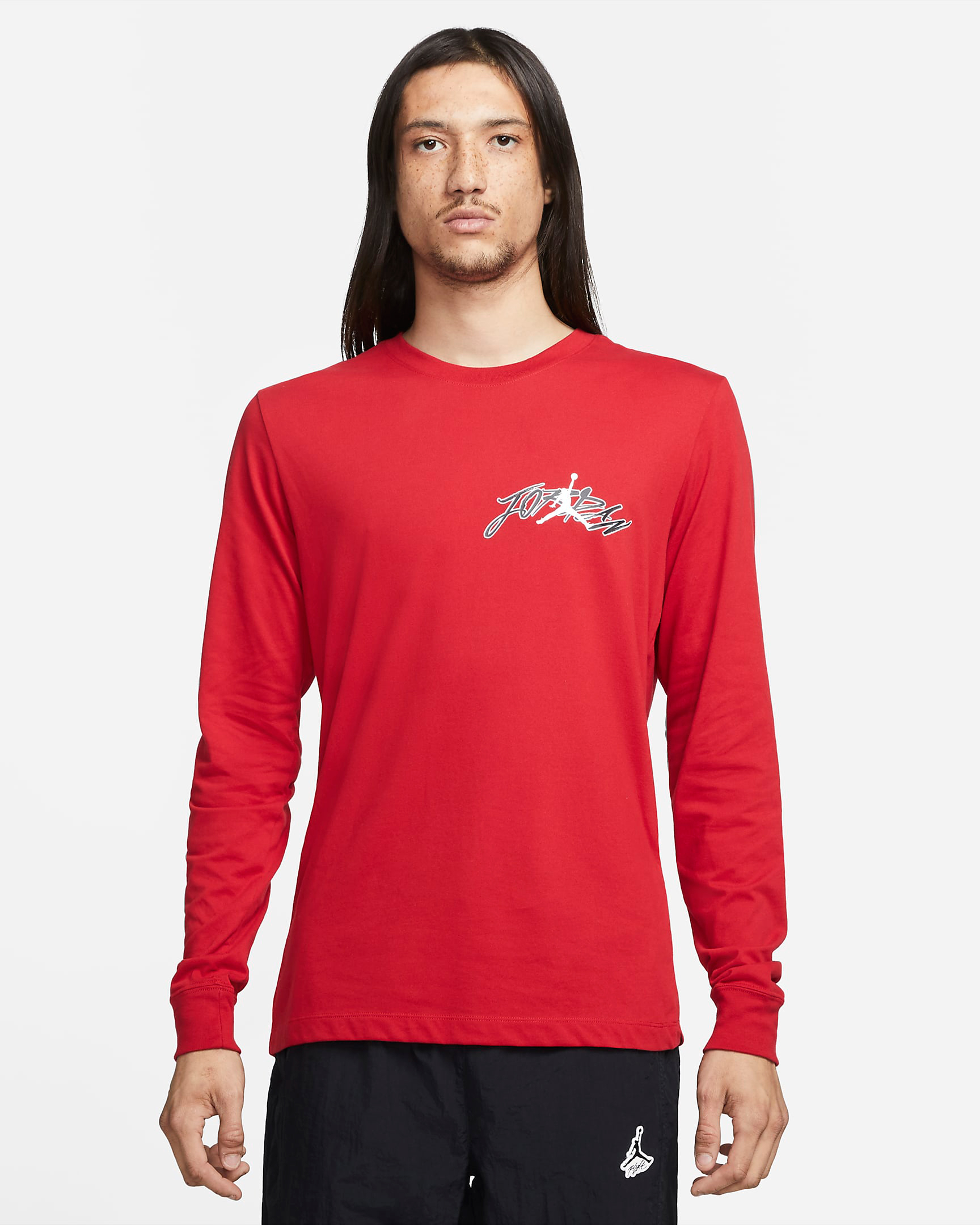 jordan-air-long-sleeve-t-shirt-gym-red-1
