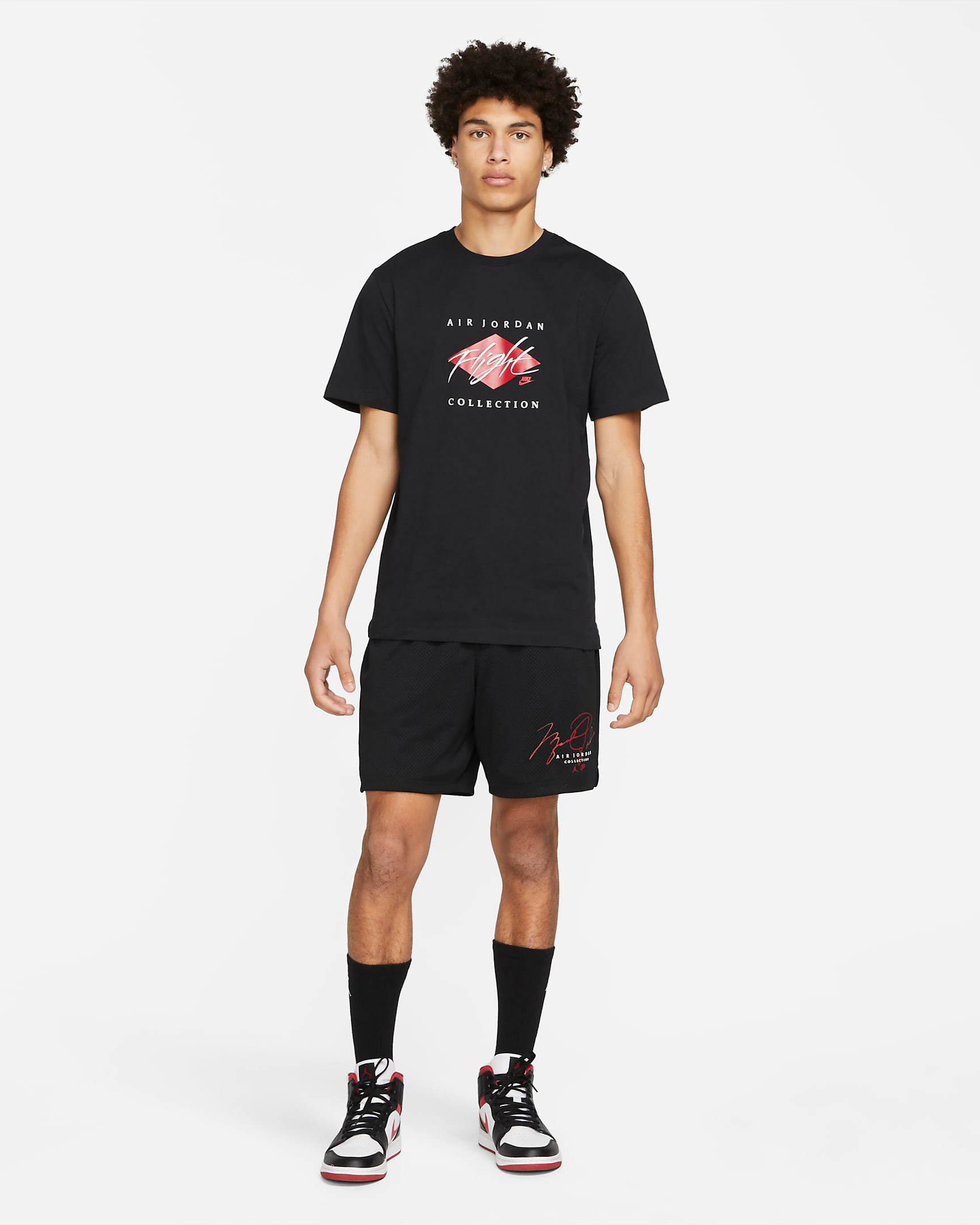 jordan-flight-essentials-t-shirt-shorts-black-gym-red