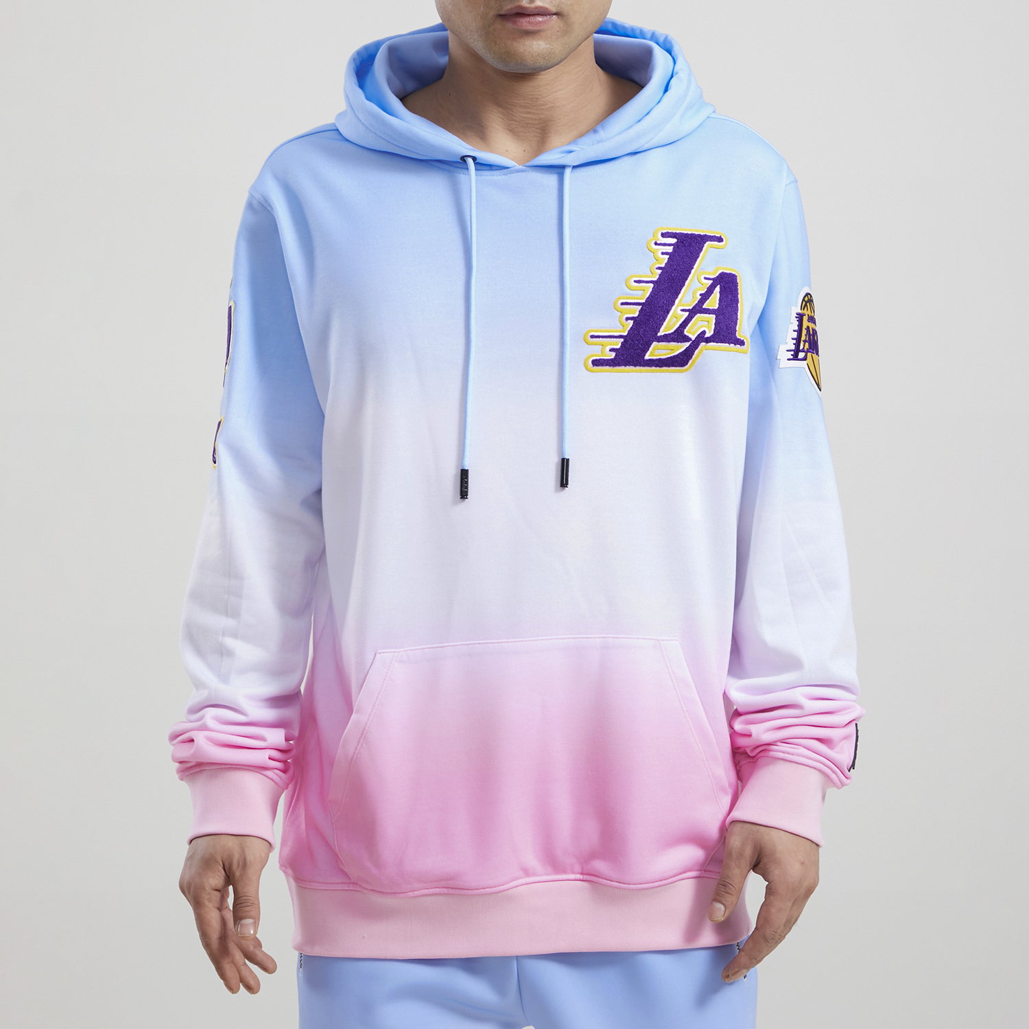 pro-standard-la-lakers-ombre-pink-blue-hoodie