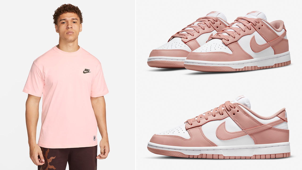 Nike Dunk Low Rose Whisper 2023 Shirts Clothing Outfits