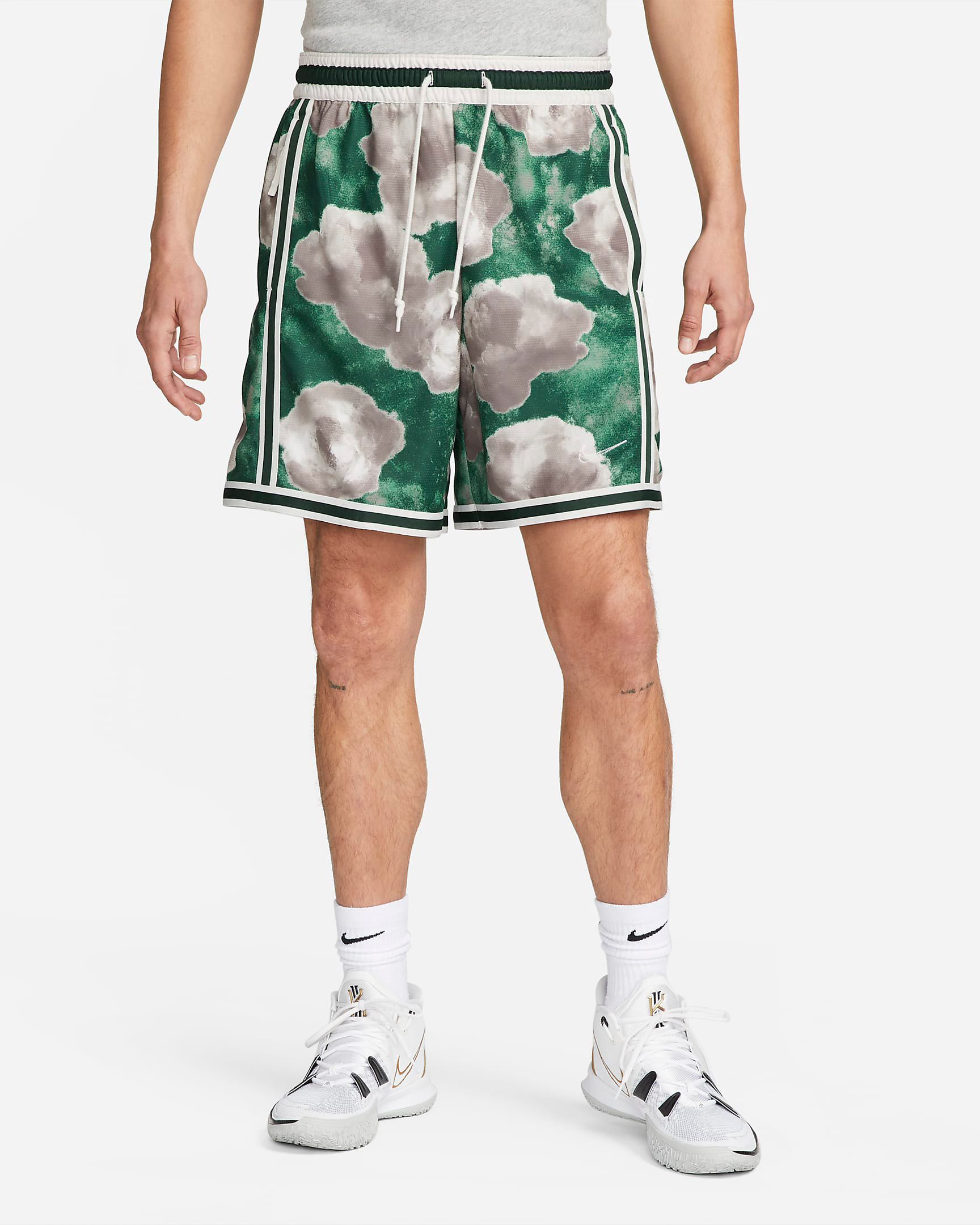 nike-floral-shorts-pro-green