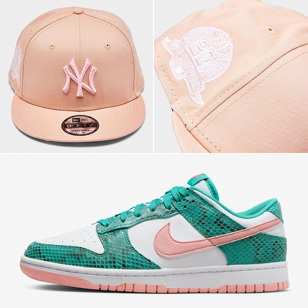 hat-for-nike-dunk-low-snakeskin-washed-teal-bleached-coral