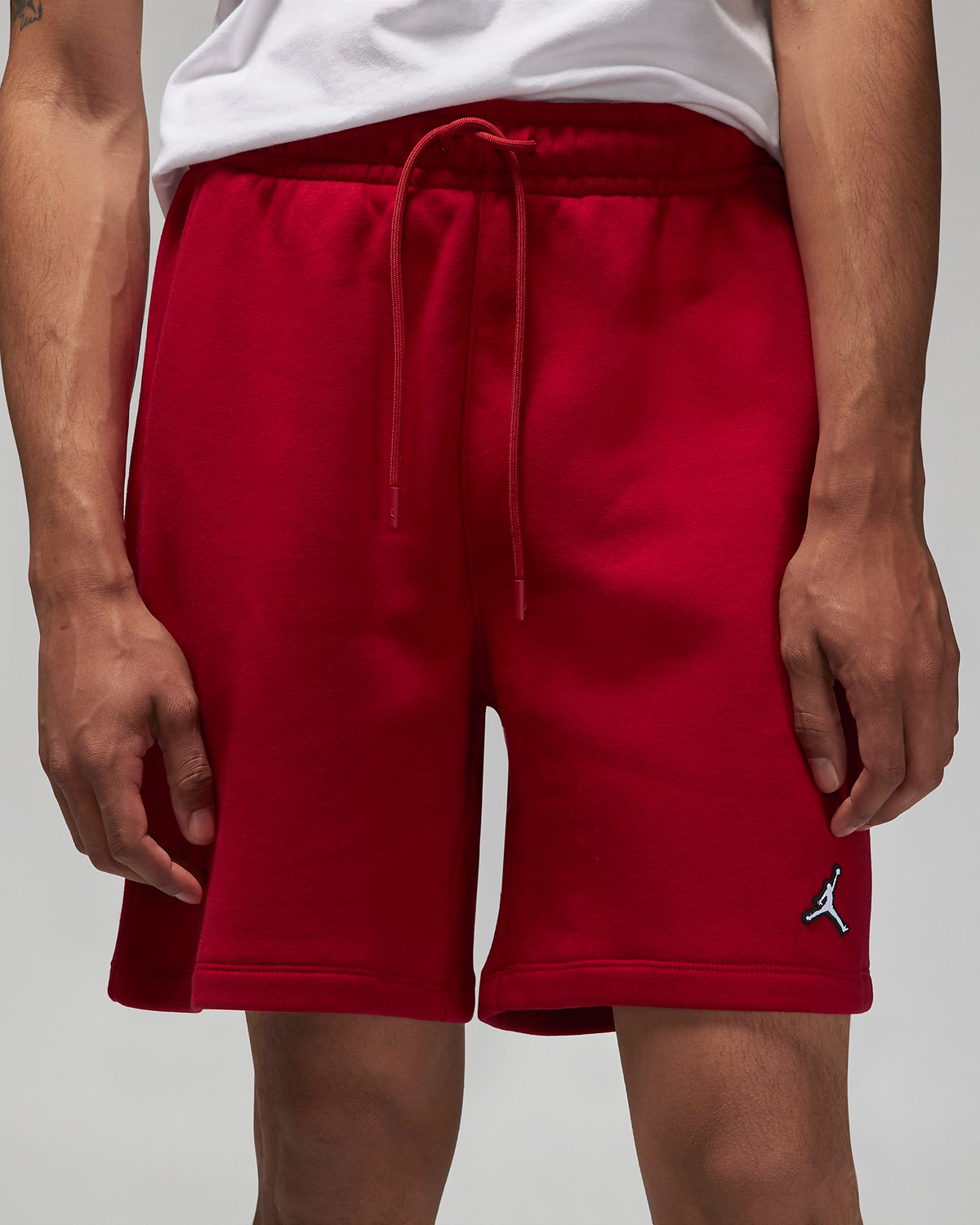 jordan-essential-fleece-shorts-gym-red