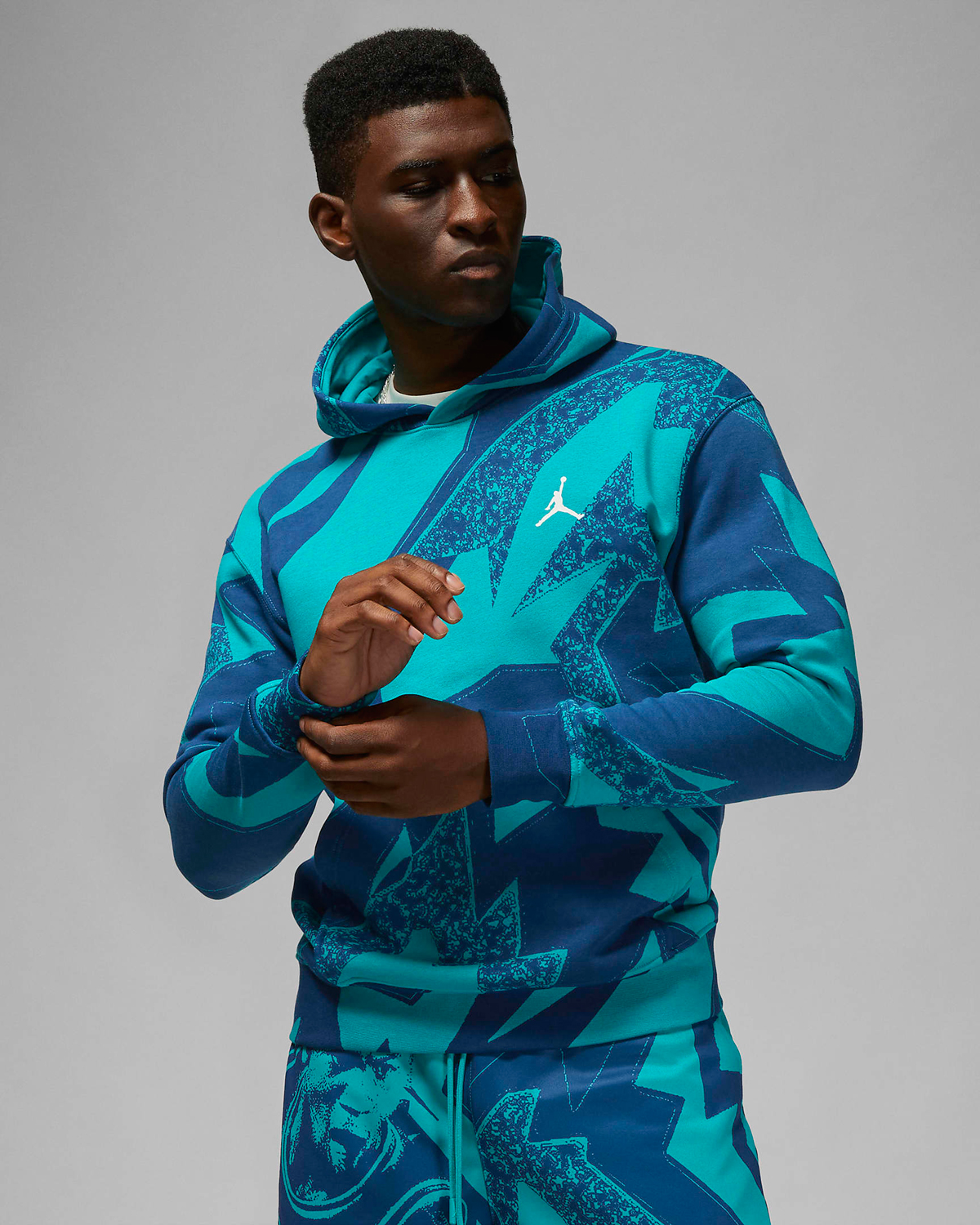jordan-essentials-allover-print-hoodie-french-blue-new-emerald-1