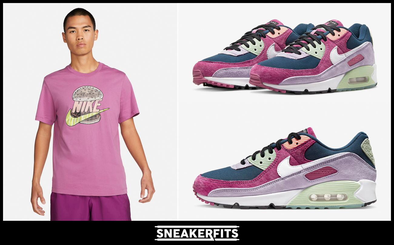 nike-air-max-90-light-bordeaux-navy-mint-shirts-clothing-outfits