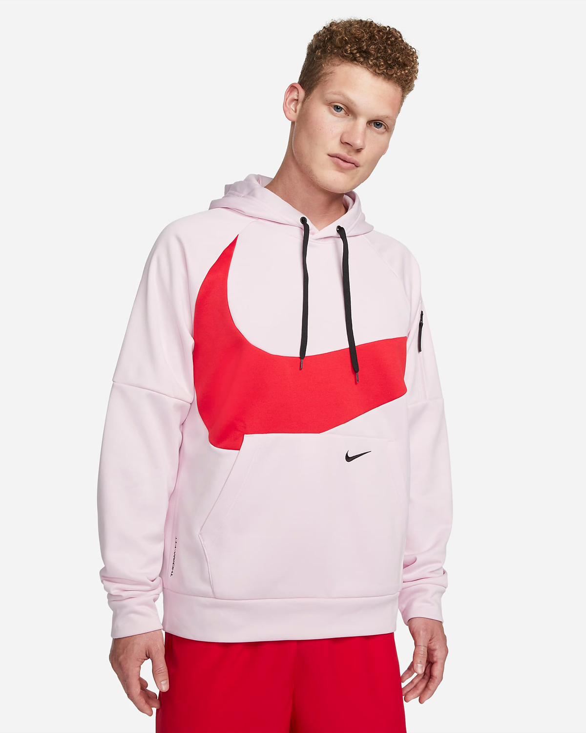 nike-pink-foam-red-hoodie