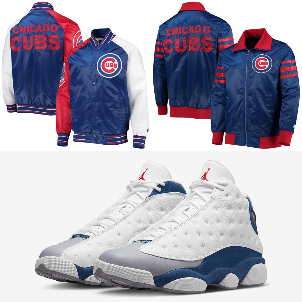 jordan-13-french-blue-chicago-cubs-matching-jackets