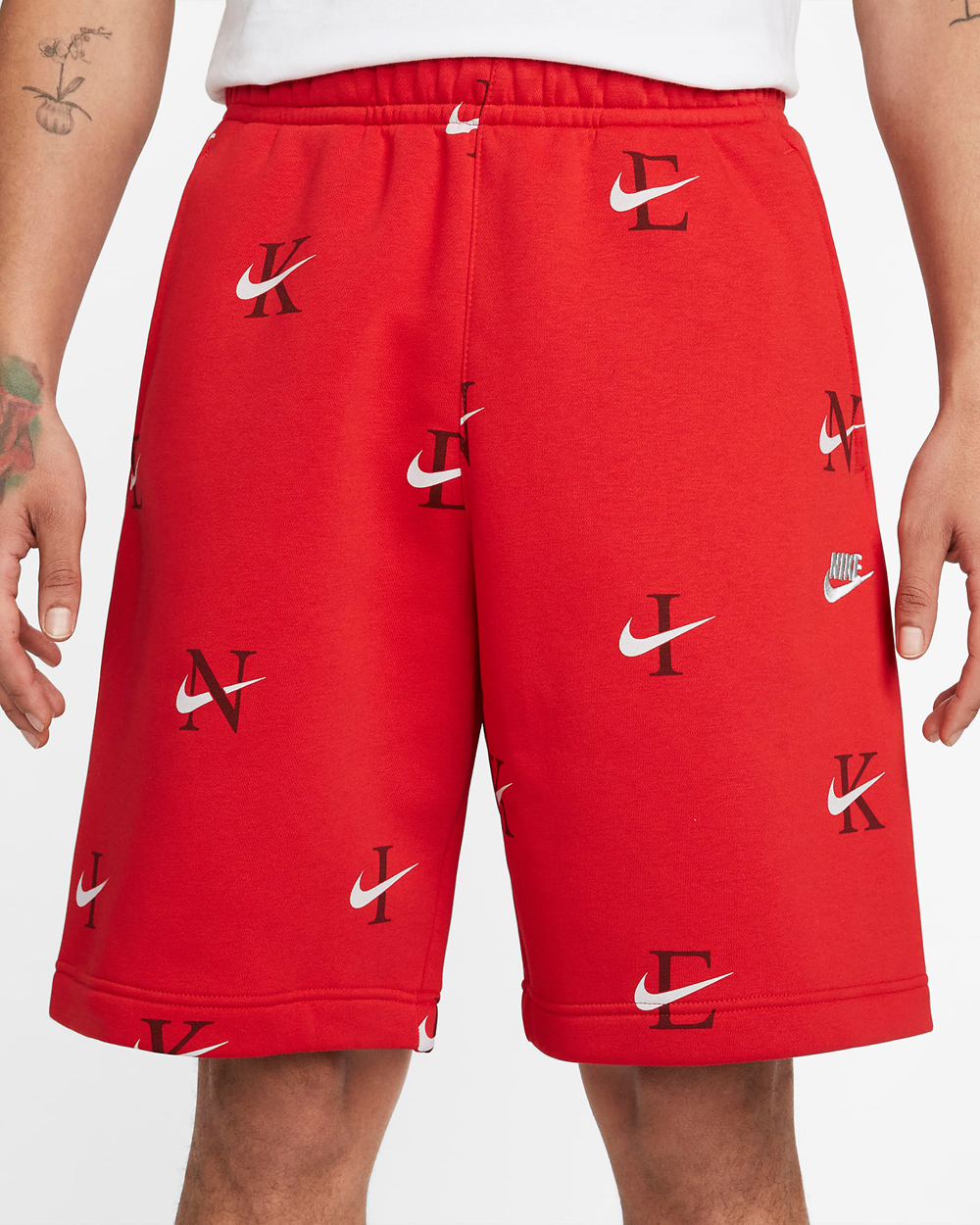 nike-club-fleece-monogram-shorts-university-red