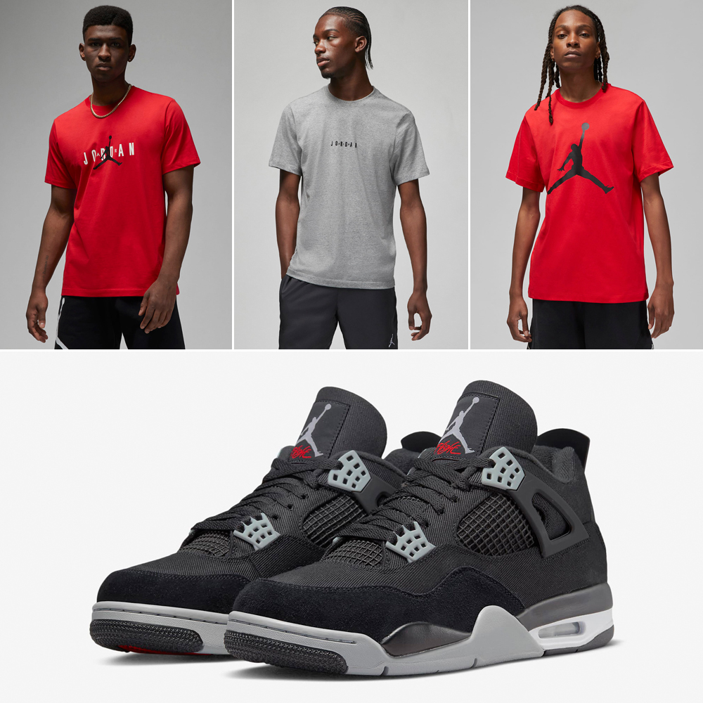 air-jordan-4-black-canvas-grey-fire-red-outfits