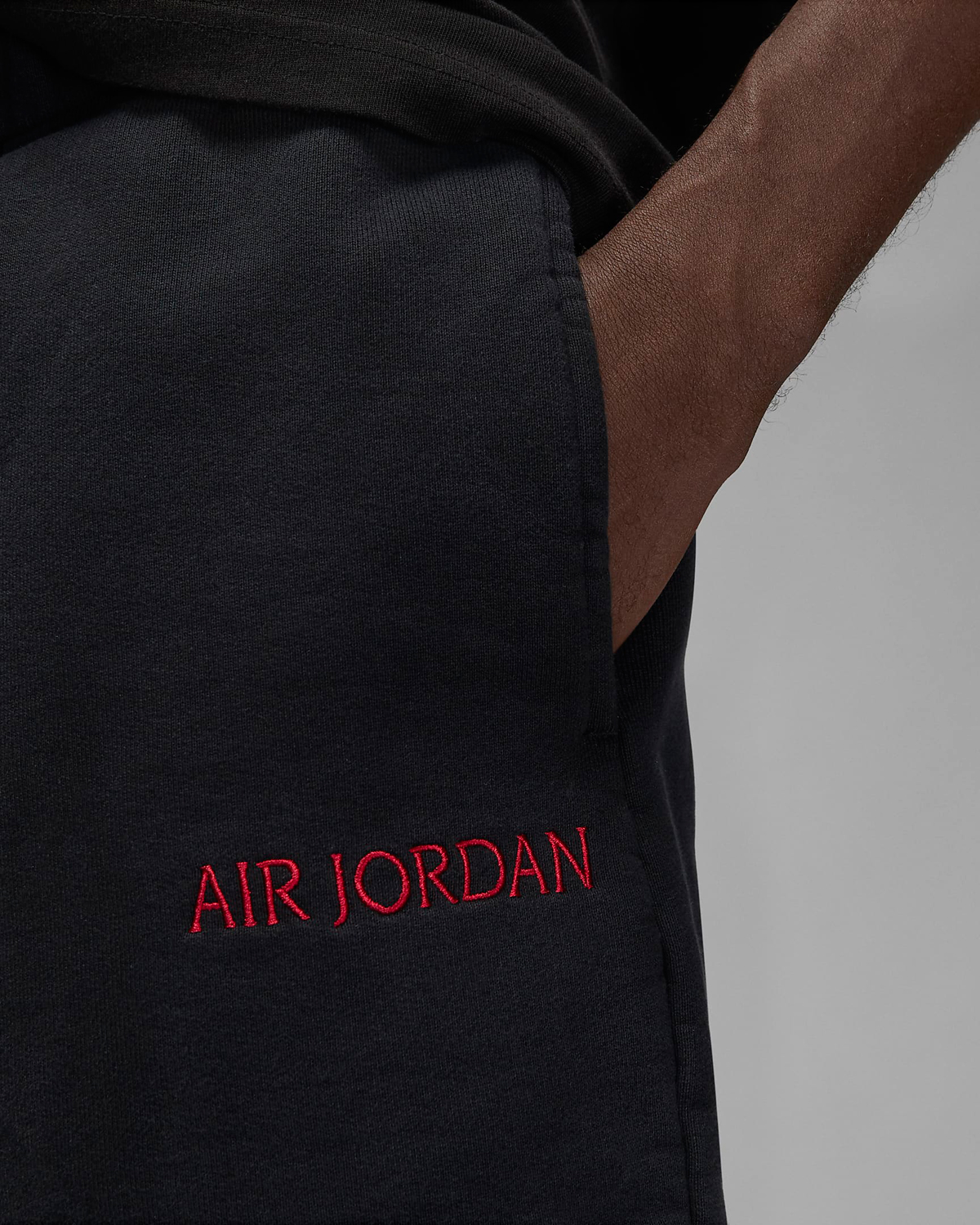 air-jordan-wordmark-fleece-shorts-black-gym-red-3