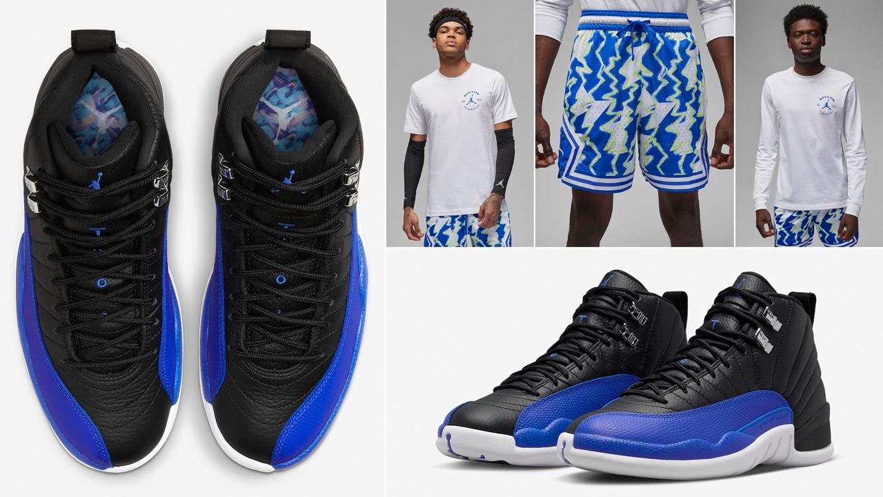 how-to-style-air-jordan-12-hyper-royal-with-shirts-and-matching-outfits