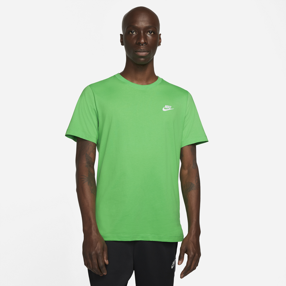 nike-club-t-shirt-light-green-spark