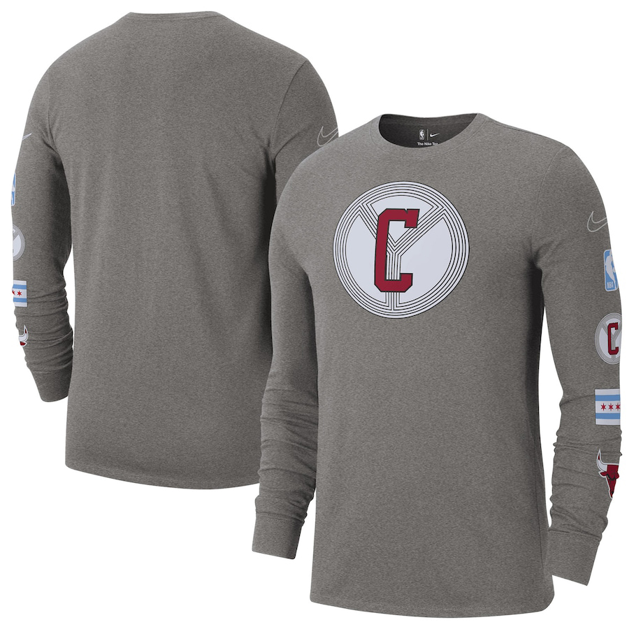 Chicago-Bulls-Nike-City-Edition-2022-23-Long-Sleeve-T-Shirt-Grey