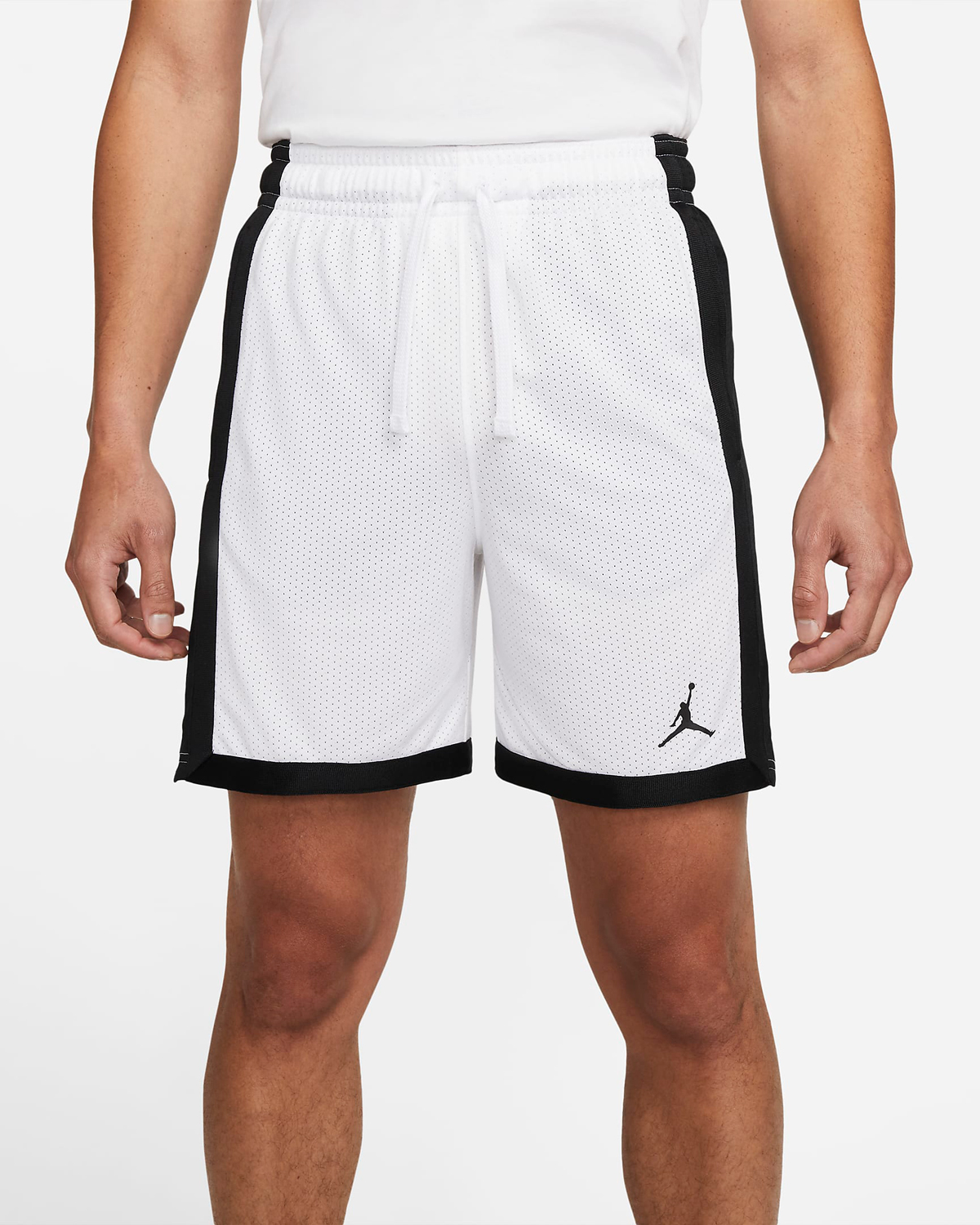 Jordan-Dri-FIT-Sport-Mesh-Basketball-Shorts-White-Black-1