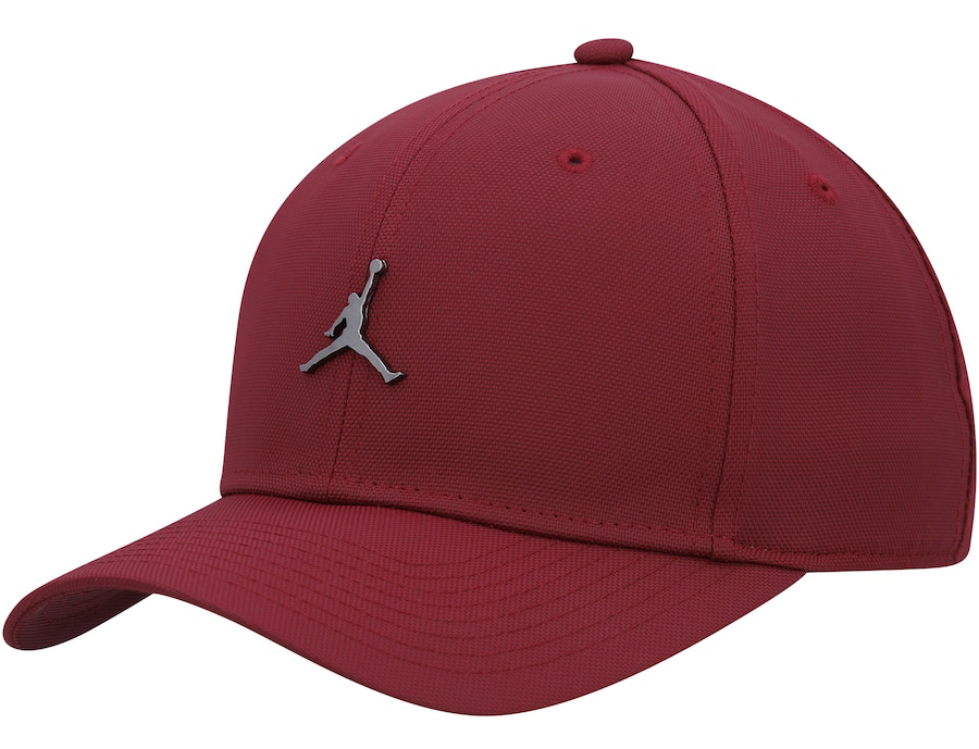 Jordan-Metal-Logo-Hat-Cherrywood-Red