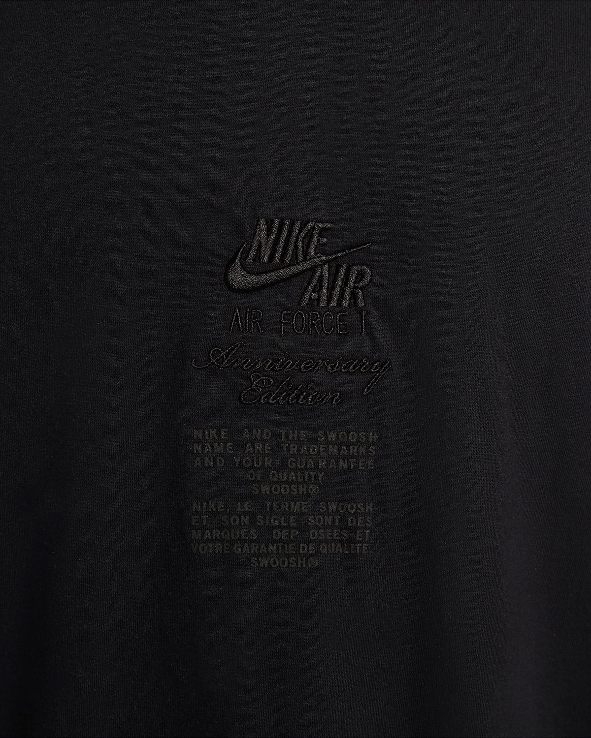 Nike-Air-Force-1-40th-Anniversary-Shirt-Black-3