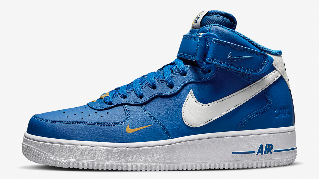 Nike-Air-Force-1-Mid-40th-Anniversary-Blue-Jay-Yellow-Ochre-Sail-Releaase-Date