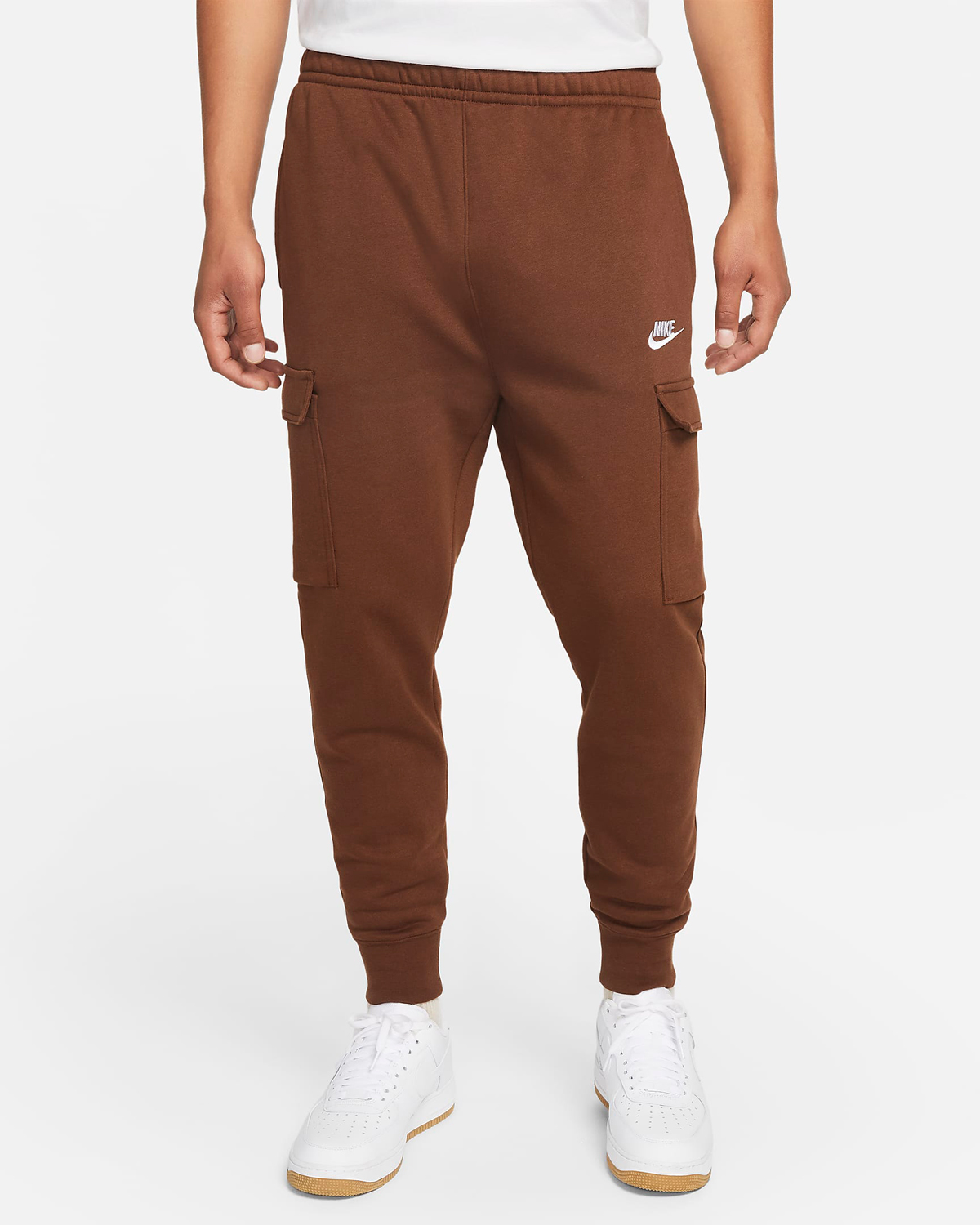 Nike-Club-Fleece-Cargo-Pants-Cacao-Wow