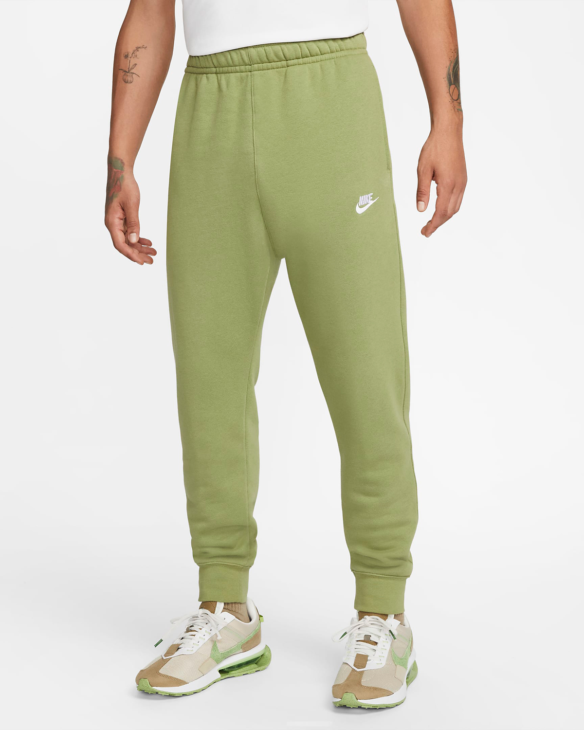 Nike-Club-Fleece-Joggers-Alligator-Green