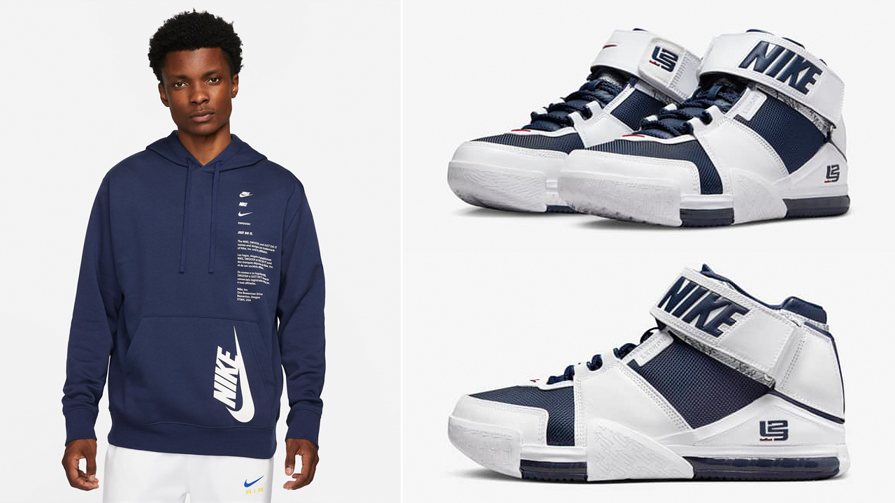 Nike-LeBron-2-Midnight-Navy-USA-Shirts-Clothing-Outfits