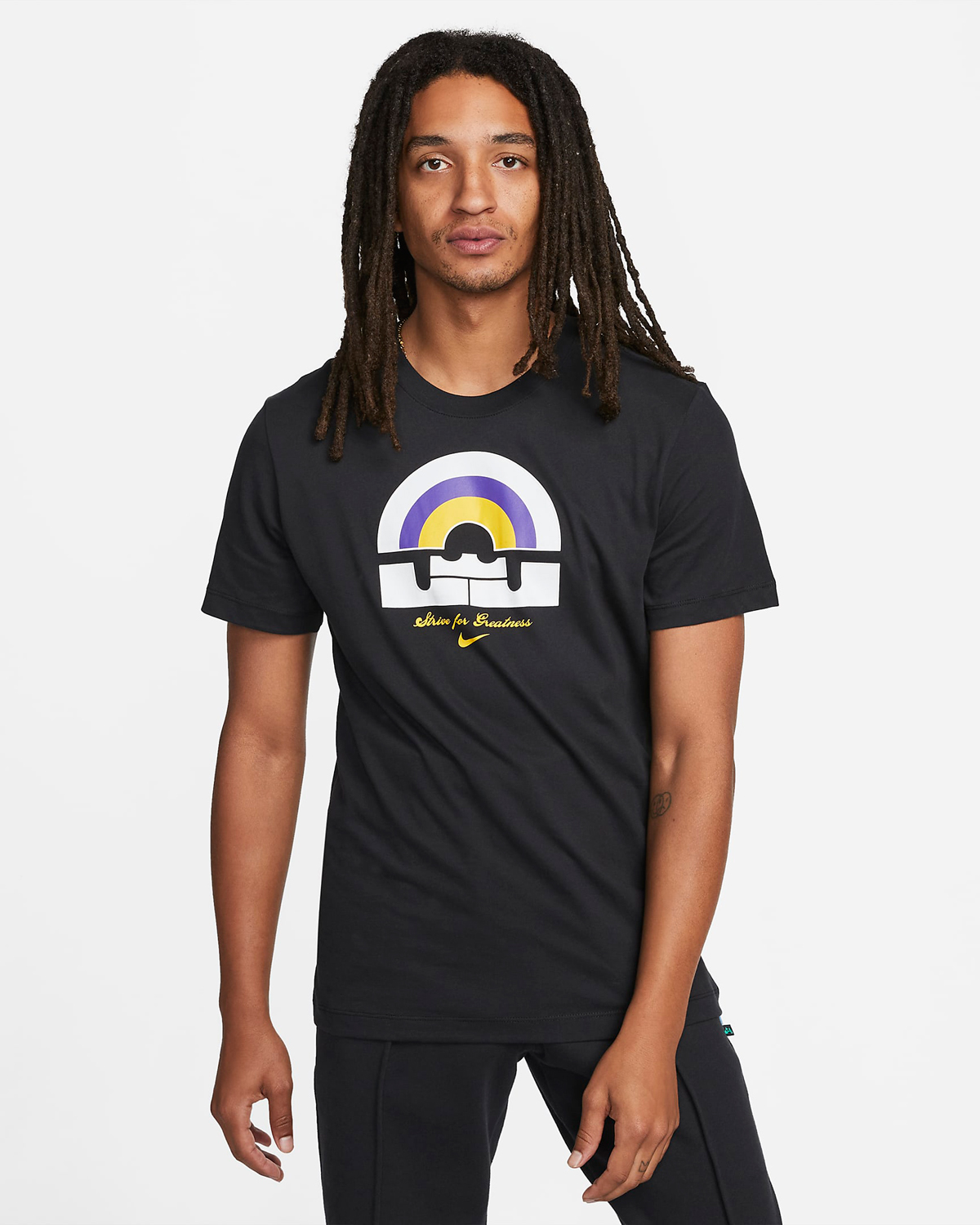 Nike-LeBron-20-T-Shirt-Black-Purple-Gold