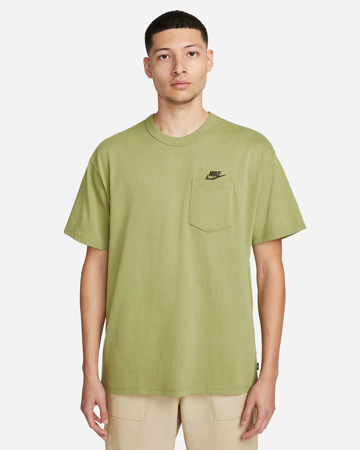 Nike-Sportswear-Pocket-T-Shirt-Alligator-Green