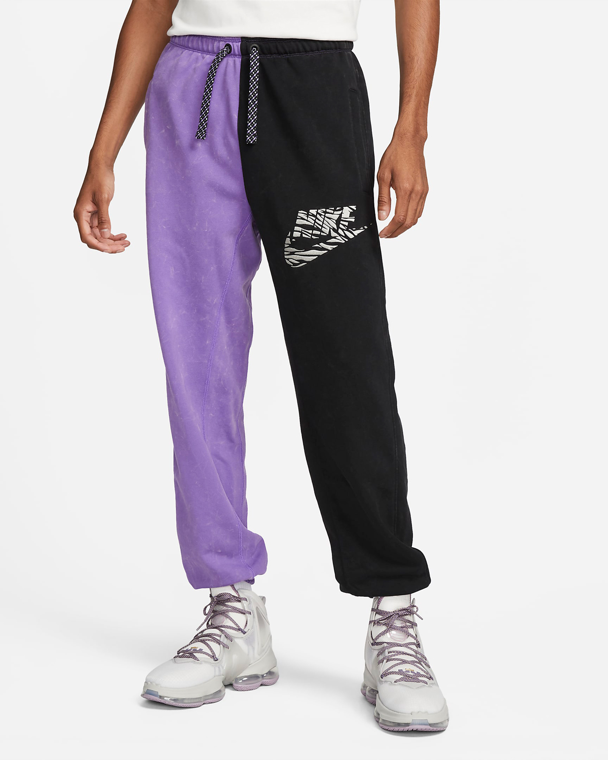 Nike-Standard-Issue-Basketball-Pants-Action-Grape-Black-Gold-1