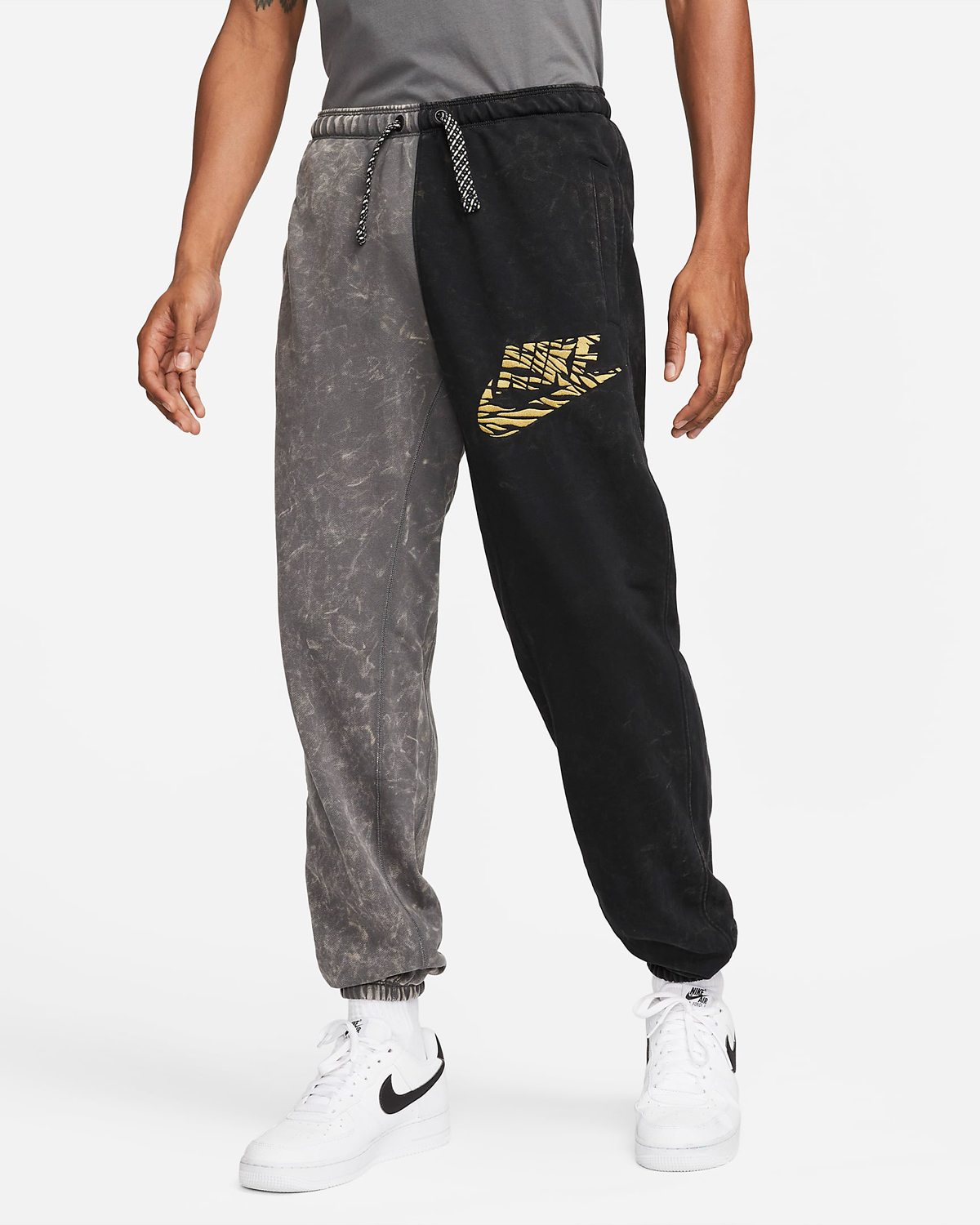 Nike-Standard-Issue-Basketball-Pants-Black-Gold-1