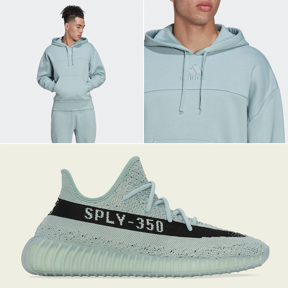 Persona especial Nathaniel Ward Influencia YEEZY 350 V2 Salt Shirts Hats Clothing and Matching Outfits