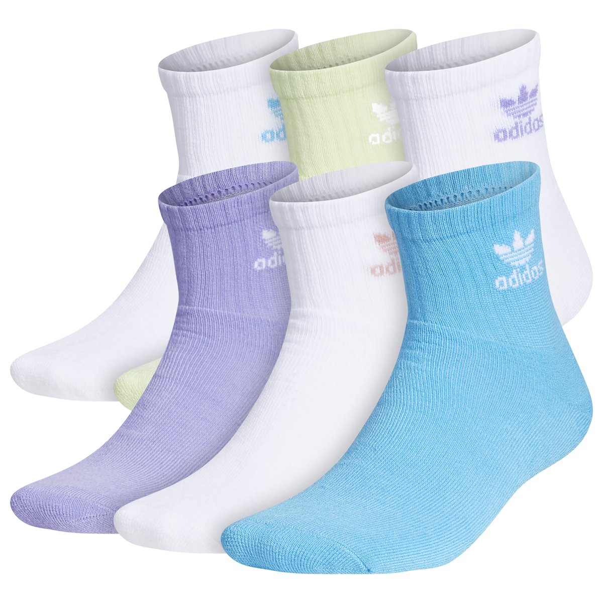 adidas-trefoil-socks-white-light-purple-blue-yellow
