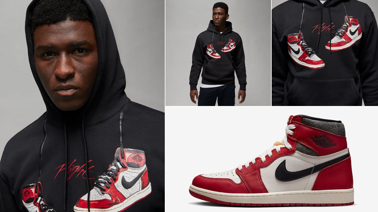 Air-Jordan-1-High-Chicago-Lost-and-Found-Hoodie