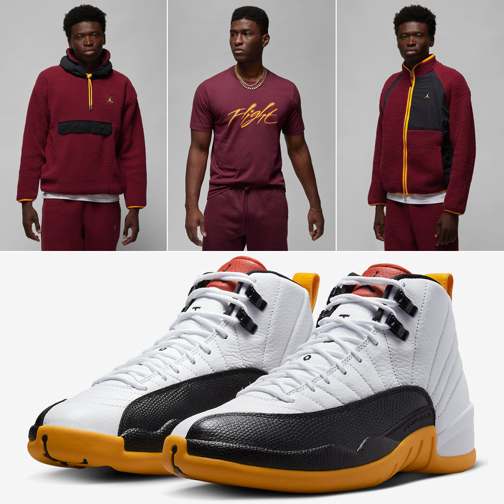 Air-Jordan-12-25-Years-in-China-Matching-Outfits