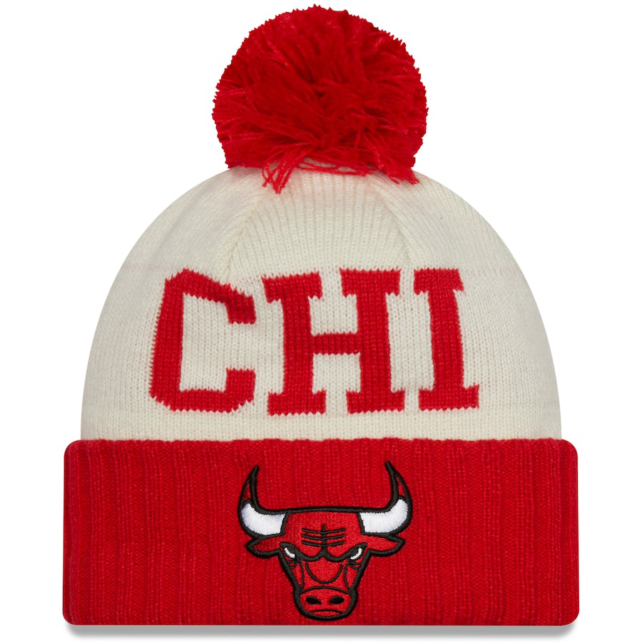New-Era-Chicago-Bulls-2022-NBA-Draft-Knit-Hat-Cream-Red