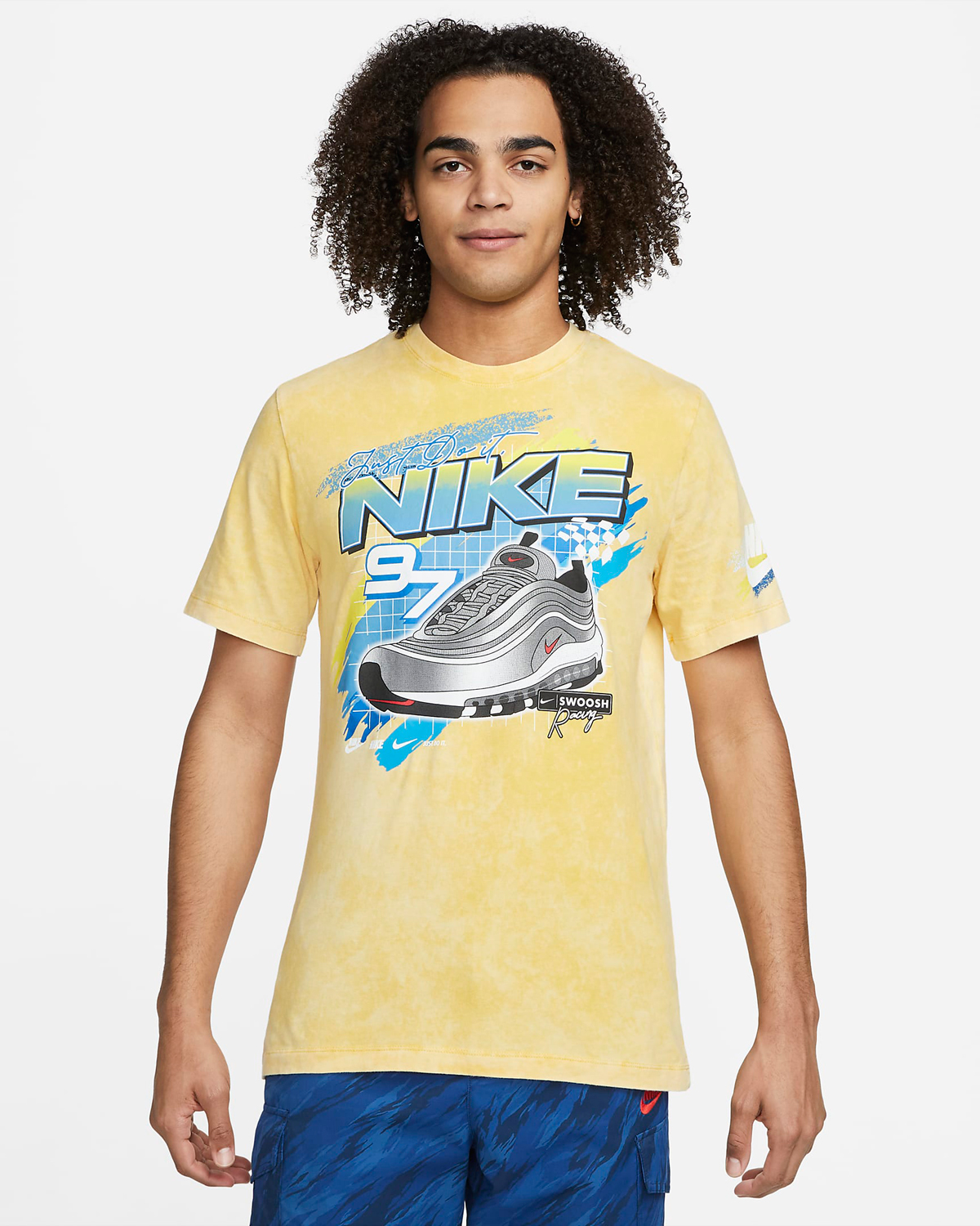 Nike-Air-Max-97-Silver-Bullet-T-Shirt-Yellow