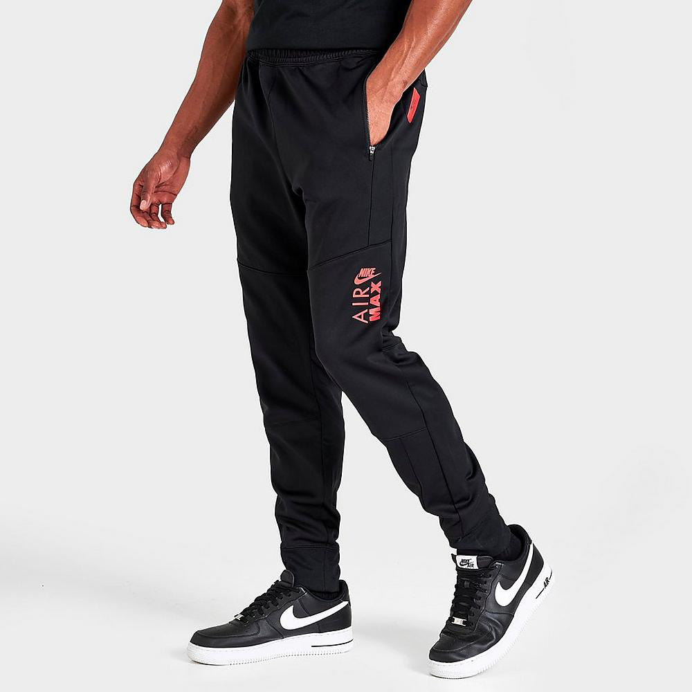 Nike-Air-Max-Jogger-Pants-Black-Habanero-Red-1
