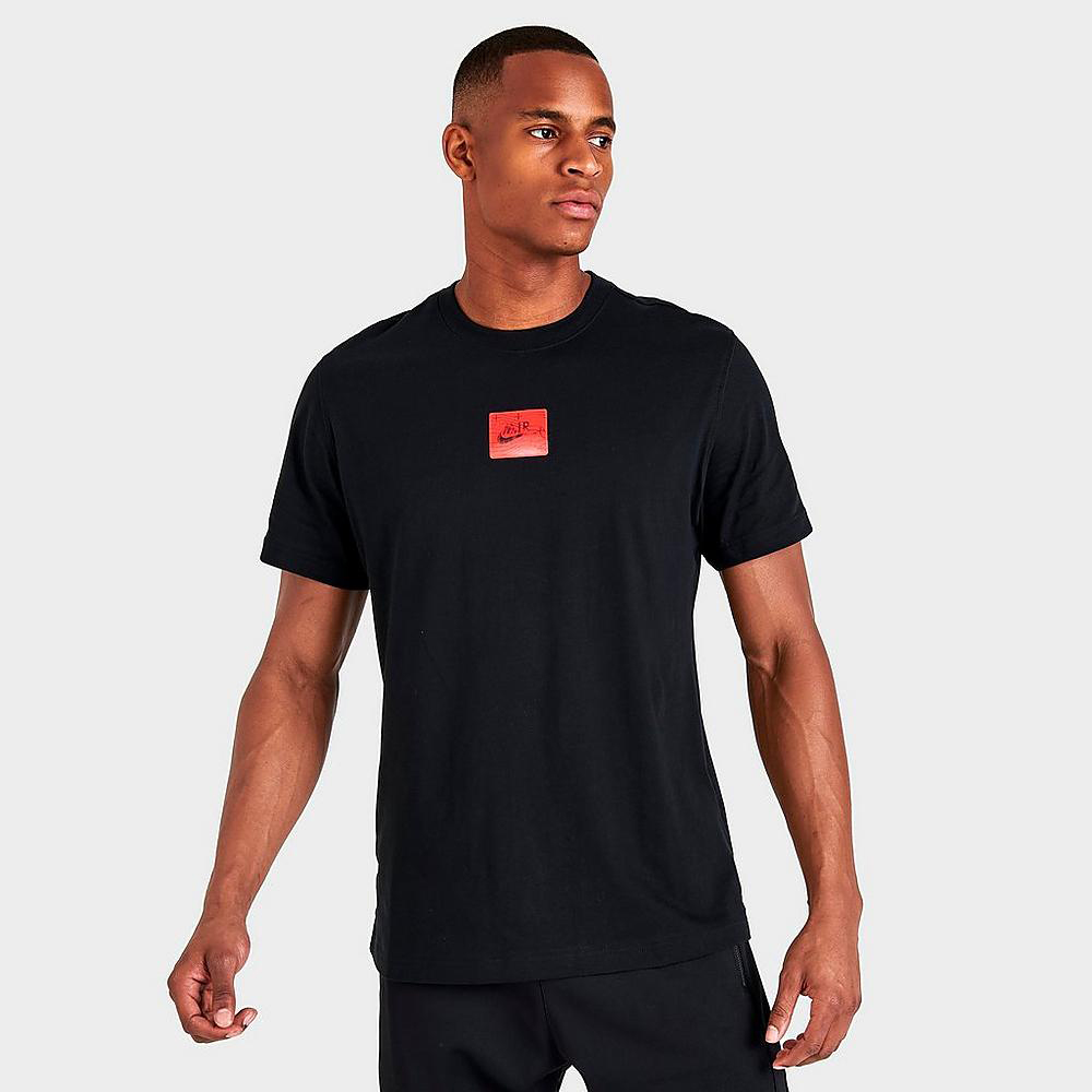 Nike-Air-Max-T-Shirt-Black-Habanero-Red-1