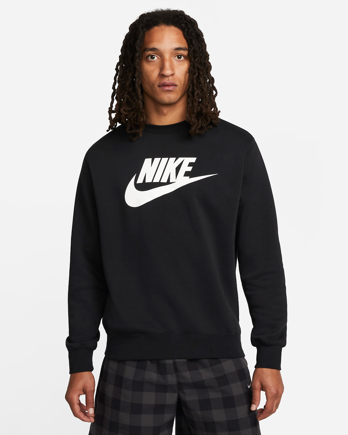 Nike-Club-Fleece-Graphic-Sweatshirt-Black-White