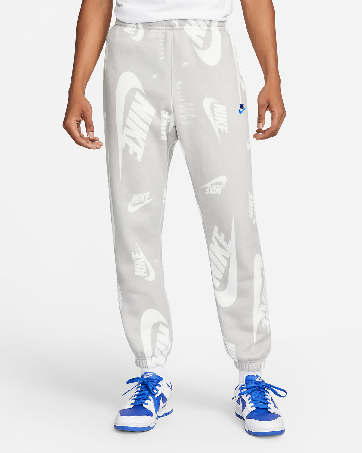 Nike-Club-Fleece-Printed-Jogger-Pants-Grey-Fog-1