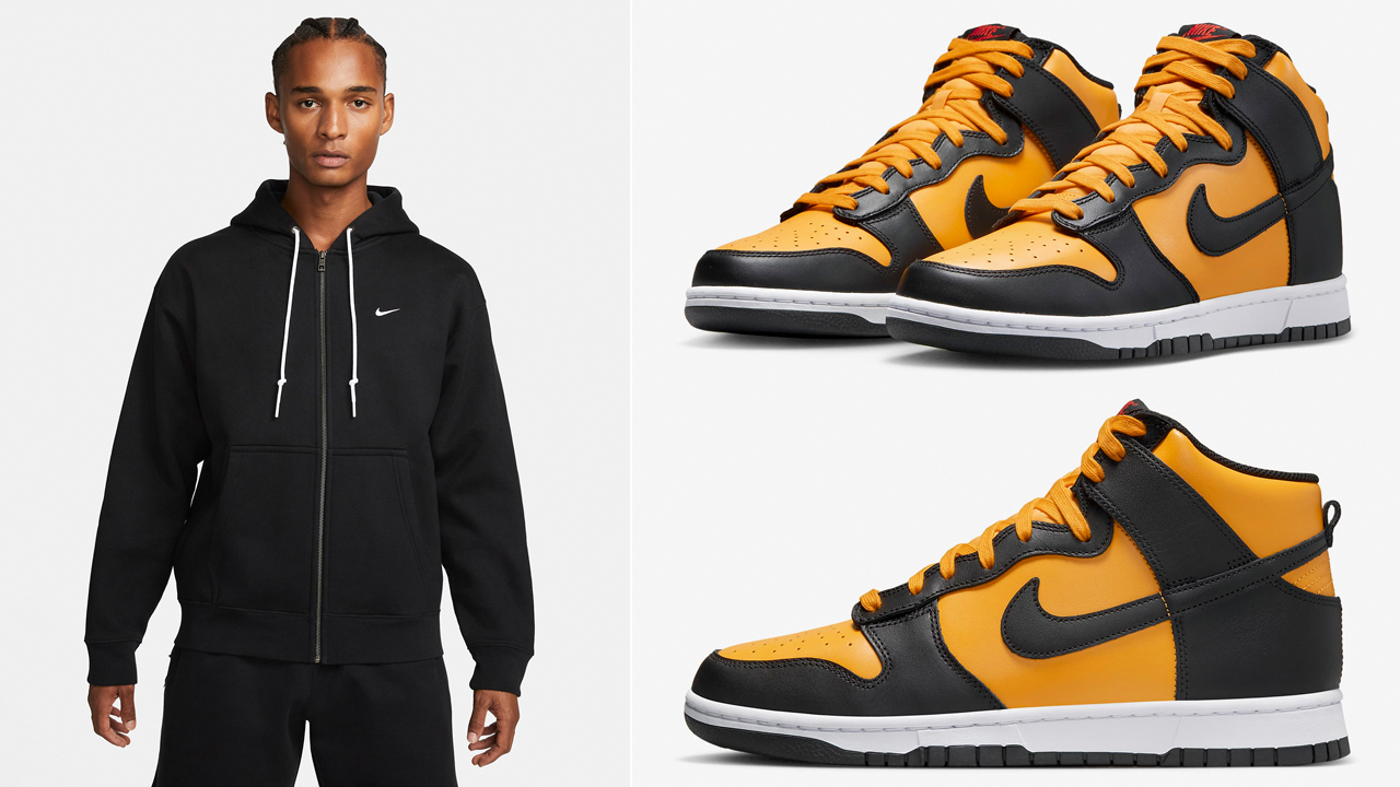 Nike-Dunk-High-Bruce-Lee-Matching-Outfits