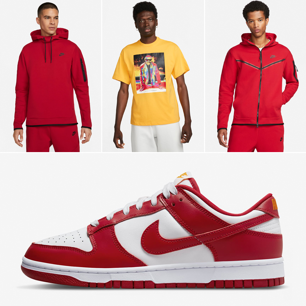 Nike-Dunk-Low-Gym-Red-Outfits