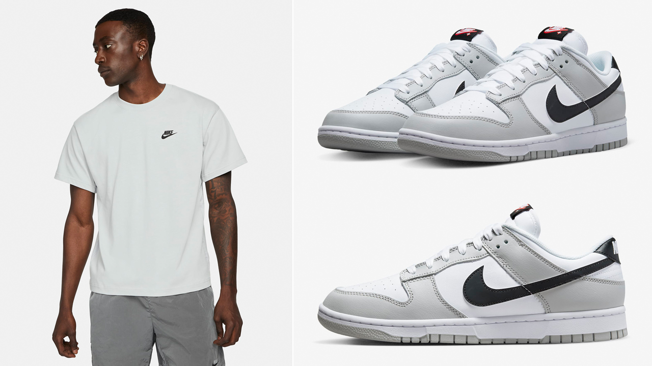 Nike-Dunk-Low-Lottery-Pack-Grey-Fog-Shirt-Outfit