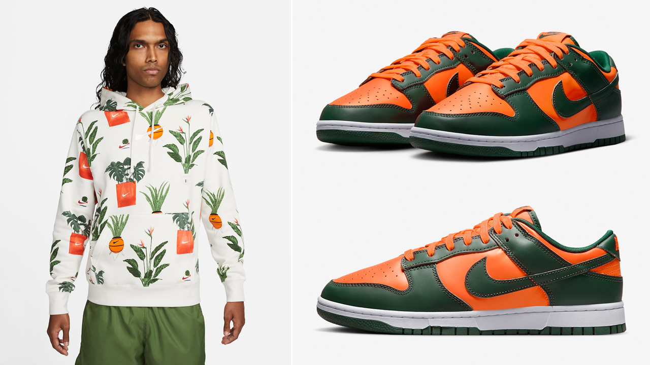 Nike-Dunk-Low-Miami-Hurricanes-Hoodie-Outfit-Match