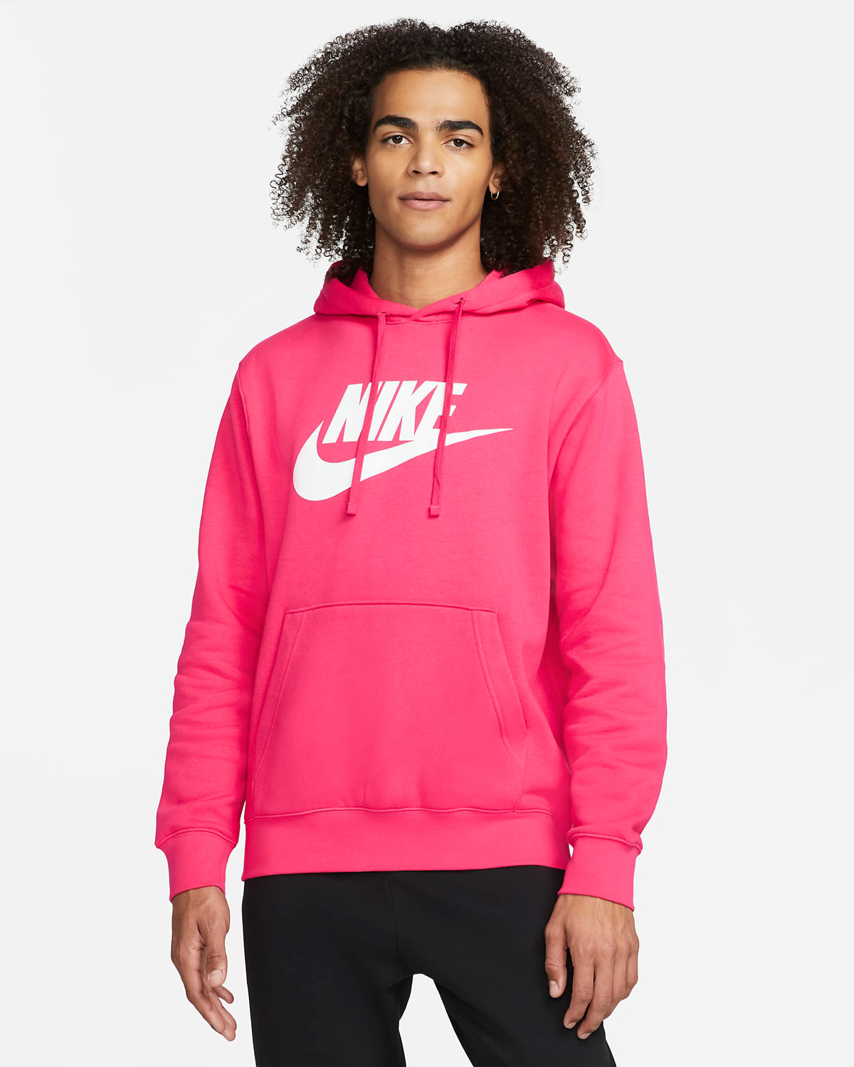 Nike-Pink-Club-Fleece-Hoodie