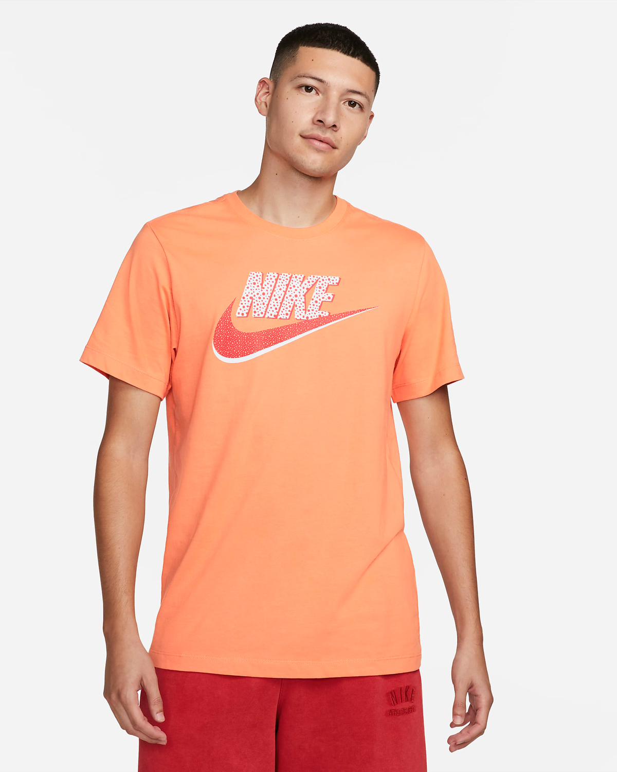 Nike-Sportswear-Futura-T-Shirt-Orange-Trance-Light-Crimson