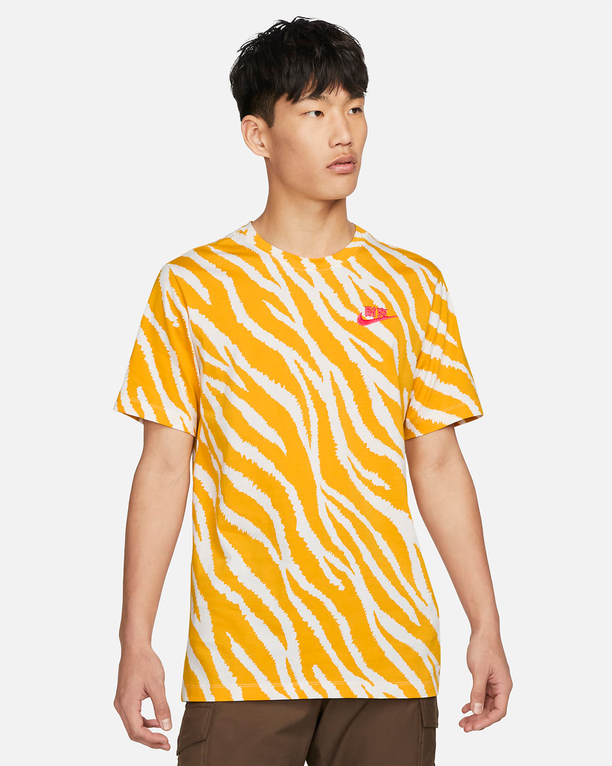 Nike-Sportswear-Tiger-Stripe-T-Shirt-Dark-Sulfur