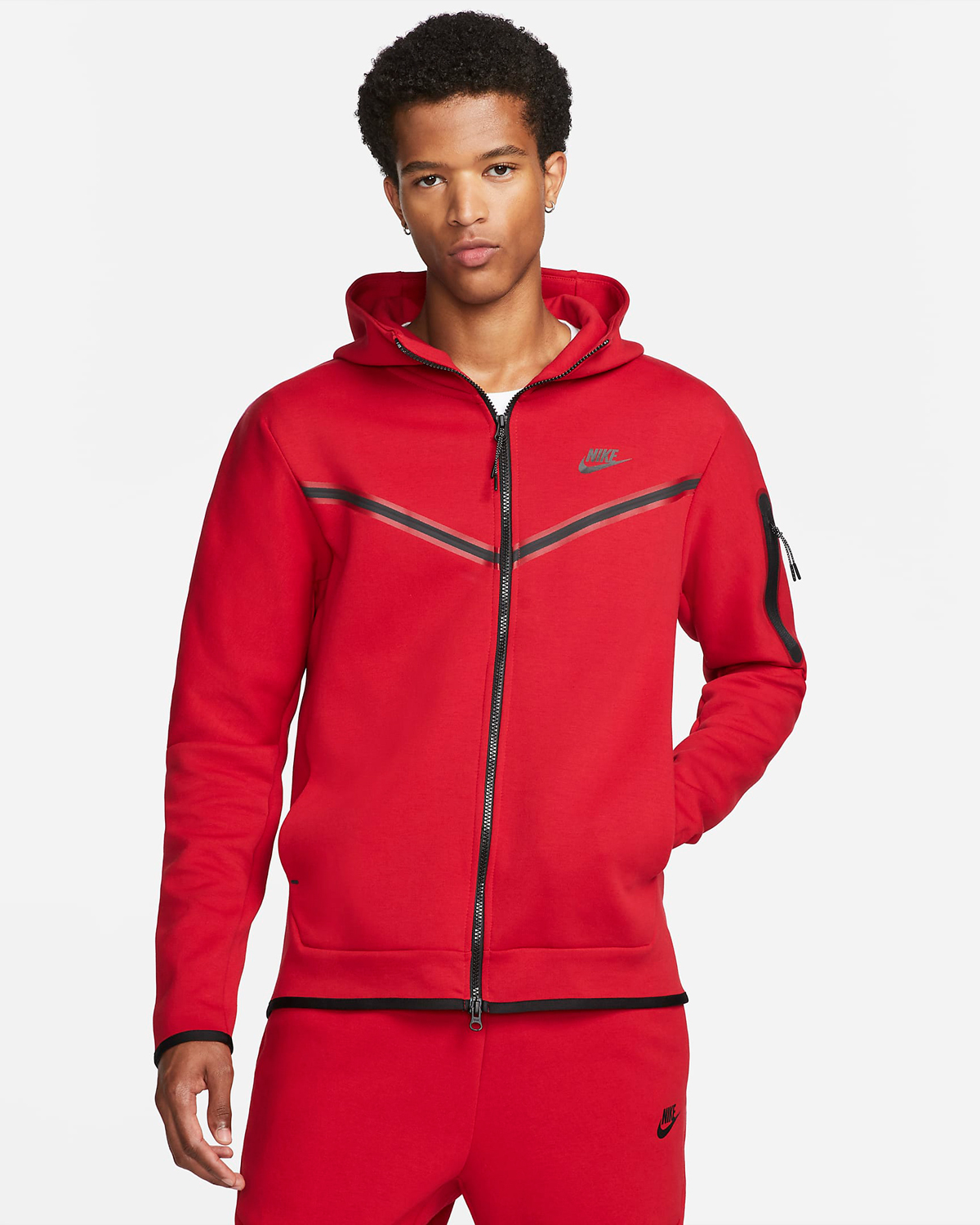 Nike-Tech-Fleece-Full-Zip-Hoodie-Gym-Red