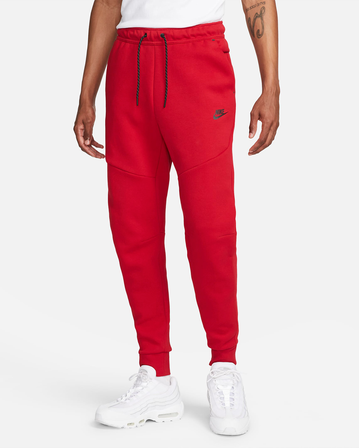 Nike-Tech-Fleece-Jogger-Pants-Gym-Red