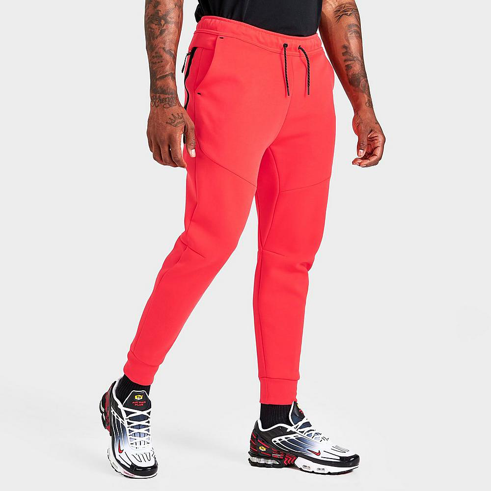 Nike-Tech-Fleece-Jogger-Pants-Light-Crimson-Black-2